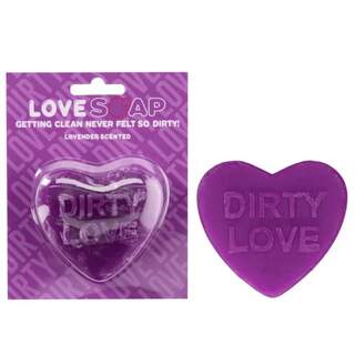 S-Line Dirty Love Heart Soap Lavender 