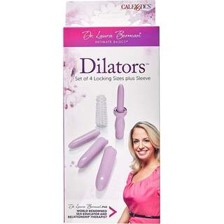 Dr. Laura Berman® Dilators™ Set Of 4 Locking Sizes + Sleeve