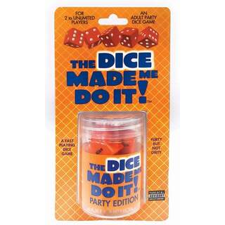 The Dice Made Me Do It! Party Game