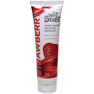 Wet Stuff Strawberry 100g Water Based Lubricant