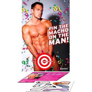 Pin the Macho on the Man for Hen's Parties