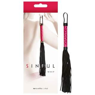 Sinful Whip with Pink Handle