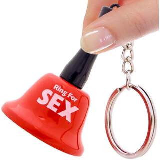 Keychain Ring for Sex Bell
