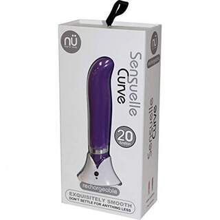 NU Sensuelle Curve 20 Function Vibrator Purple