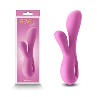 Revel Galaxy Dual Motor Rabbit Vibrator - Pink or Blue